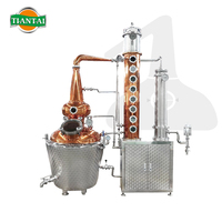 40HL Tiantai Copper Distiller Machine Pot Still Équipement de distillation pour Whisky Soju Gin Vodka Brandy Alcohol Sake Rum