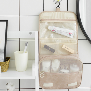 Sac de voyage en polyester tendance avec crochet, grande capacité, portable, pour rangement, suspendable, avec séparation sec/humide - Product Image 6