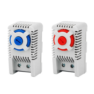 KTS011 เครื่องควบคุมอุณหภูมิแบบกลไก 10A AC220V รางยึดแบบรางเลื่อน สำหรับใช้งานในอุตสาหกรรม - Product Image 1