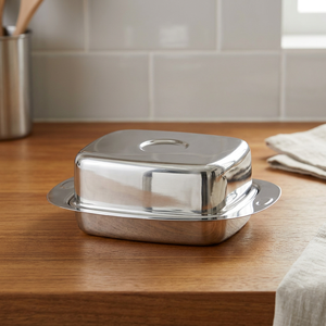 Stainless Steel Square Food <b>Container</b> With Clip-On Lid Stackable Microwave Safe For Travel And <b>Fridge</b> Use - Product Image 4