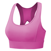 Sujetador deportivo de alta calidad para mujer, sin costuras, transpirable, con espalda cruzada, suave como la mantequilla, ligero, para correr, entrenar, gimnasio y fitness.