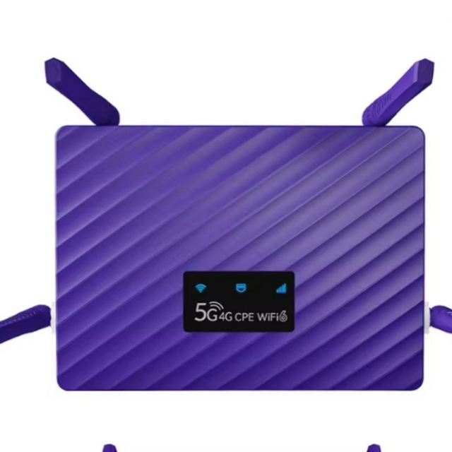 R612A SIMInsert Card Type 4G LTE Router Compatible with WCDMA FDD-LTE TDD-LTE 802.11b/g/n/ax 300M WiFi6 DC 12V Powered