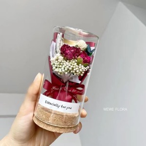 Festival san valentino bottiglia di <span class=keywords><strong>auguri</strong></span> di <span class=keywords><strong>compleanno</strong></span> rosa colorata scatola regalo all'ingrosso conservato fiore naturale <span class=keywords><strong>per</strong></span> il regalo della festa della mamma - Product Image 1