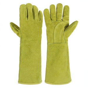 Guantes de Soldadura TIG/MIG Resistentes al Fuego, de Cuero Vacuno, Ecológicos, con Pantalla Táctil, para Uso General - Product Image 1