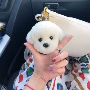 Portachiavi Peluche a Forma di Barboncino Cartoon 2026, Giocattoli Kawaii, Ciondolo Cane, Bambola Peluche Cucciolo Teddy, Portachiavi Animale Imbottito - Product Image 2