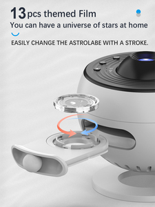 Lámpara Proyector LED de Galaxia BOLONG con Material ABS, 13 Patrones, USB, Lámpara de Cielo Estrellado, Temporizador de Apagado Automático para Dormitorio Infantil - Product Image 3