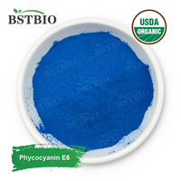 BSTBIO E3 E6 E18 E25 E40 Phycocyanine, extrait de spiruline bleue en poudre, poudre de phycocyanine biologique