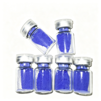 Bubuk GHK-Cu Kelas Kosmetik Langsung dari Pabrik, Bahan Tembaga Biru untuk Perawatan Pribadi