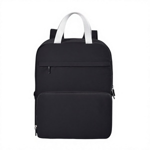 New Trend Fashion Simple Oxford Polyester Lining Zipper <b>Foldable</b> Portable Outdoor Casual Waterproof Sports <b>Backpack</b> Custom Logo - Product Image 2