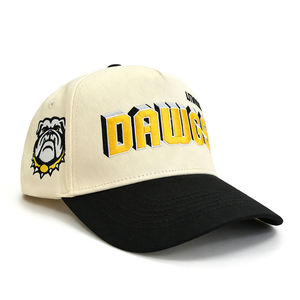Casquettes de baseball personnalisées de haute qualité, 5 panneaux, plusieurs couleurs, 100% coton épais, avec votre logo - Product Image 1