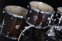 Batterie de percussions complète LIchuang-Crosshairs Professional Junior 5 pièces en bois d'aulne, économique, avec logo personnalisé, pour musique