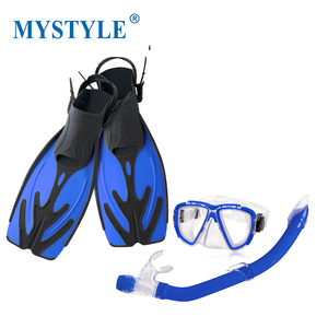 Set 3 <span class=keywords><strong>in</strong></span> 1 per Snorkeling per Adulti: Maschera, Pinne e Boccaglio a <span class=keywords><strong>Basso</strong></span> Volume, Impermeabile, per Immersioni Libere, Subacquee, Sport Acquatici, Viaggi e Spiaggia - Product Image 1