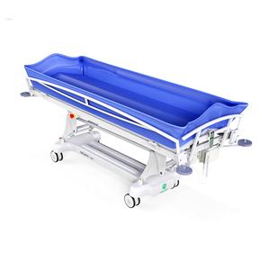 <span class=keywords><strong>Chariot</strong></span> de <span class=keywords><strong>douche</strong></span> et de bain électrique Mt Noah Soft Stretcher, lit d'ambulance pliable, avec coussin de <span class=keywords><strong>douche</strong></span>, facile à transporter, en aluminium, certifié CE, pour centres de bien-être - Product Image 1