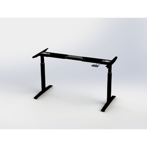 Escritorio recto ajustable de movimiento estable y silencioso eléctrico de doble motor de calidad superior 2 etapas - Product Image 5