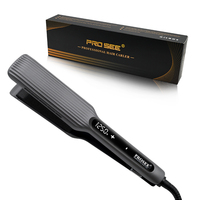 Professional Salon Hair Straightener with LCD Display Fast Heating Adjustable Temperature Flat Iron 2.5m Line Hair Tools