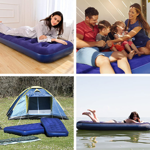Kasur Angin Berkualitas Tinggi Harga Pabrik Cina, Kasur Angin Tiup untuk Perjalanan, Luar Ruangan, Rumah, Kasur Tiup - Product Image 5