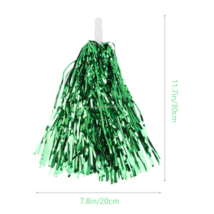 ปอมปอมปอมเชียร์ลีดเดอร์สำหรับนักเต้นงานปาร์ตี้สีฟ้า - Product Image 3