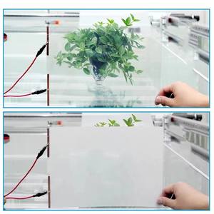 Filme Inteligente Eletrônico PDLC de Tamanho A4 Moderno, Vidro Decorativo com Controle de Luz, Amostra de Vidro com Controle de Ligação/Desligação - Product Image 2