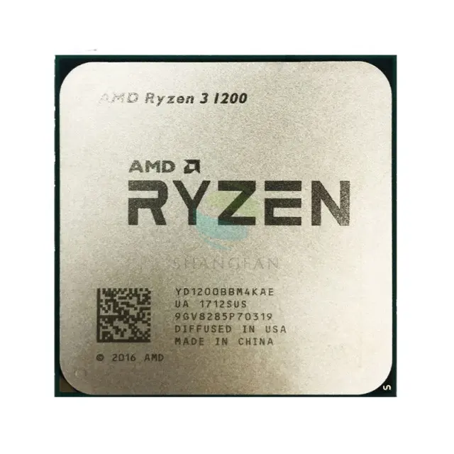 R3 1200 3,1 GHz Quad-Core Quad-Gewinde CPU Prozessor YD1200BBM4KAE Buchse AM4 Verwendet