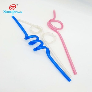 Bonne Qualité Couleur Longue Dur <span class=keywords><strong>Chanvre</strong></span> Paille à Boire En Plastique - Product Image 1