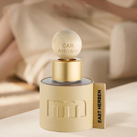 Diffuseur de voiture portable 50 ml, huile essentielle, parfum de voiture, désodorisant et ornement décoratif, un parfum subtil et durable, parfait