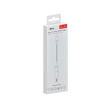 Adaptador de Cable de Audio Tipo C a Tipo C + Conector de Auriculares de 3.5mm para iPhone 15