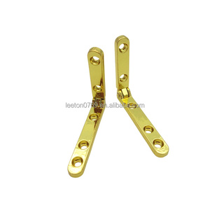Accesorios <span class=keywords><strong>para</strong></span> Cajas de Almacenamiento, <span class=keywords><strong>Bisagras</strong></span> Metálicas Doradas Brillantes de 90 Grados de Alta Calidad, 31 x 39 mm, <span class=keywords><strong>para</strong></span> Cajas de <span class=keywords><strong>Madera</strong></span> - Product Image 6