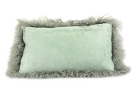 Couverture en fourrure de renard bleu véritable 150X100 Cm pour bébés