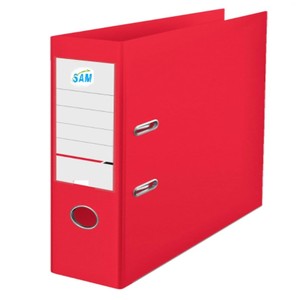 Classeur à levier A4 A5 bleu en plastique, organiseur de documents, avec clip de reliure et poignée ergonomique, classeur extensible - Product Image 4