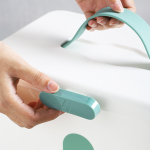 สี่เหลี่ยมพลาสติกสีขาวจับกล่องเก็บพลาสติกสำหรับยาความจุขนาดใหญ่การจัดเก็บกล่องยา - Product Image 2