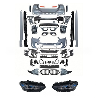 Kit de Carrocería de Alta Calidad para BMW X6 G06 2020-2022 a X6 G06 M Sport 2023-2025, Parachoques Delantero, Faros, Guardabarros, Capó
