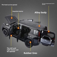 Maxichamp 1:8 BYD Yangwang U8 Force Control, Modelo de Coche Metálico, Embalaje en Caja de Color, Venta al Por Mayor, Regalo