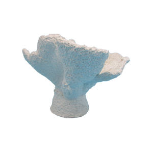 Scandinavische Stijl Witte Kunstmatige Koraalornamenten Handgemaakte Handgeschilderde Minimalistische Hars Ambacht Voor Desktop Huisdecoratie - Product Image 4