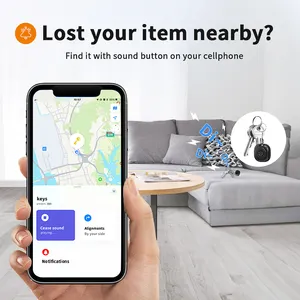 มาใหม่ที่ได้รับการรับรอง MFI Key รหัสผ่านกระเป๋าสตางค์กระเป๋าเดินทางป้องกันการสูญหายนาฬิกาปลุกค้นหาแท็กอากาศติดตามมินิติดตามรายการส่วนบุคคล
