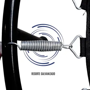 Infinité Mini trampolino per Fitness professionale per bambini Indoor/Outdoor trampolino con funzione pieghevole realizzato in schiuma PVC PP - Product Image 5