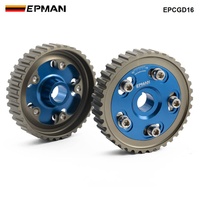 EPMAN 1 paire/unité d'engrenage de came pour Honda Civic D16A D-SERIES SOHC VTEC (bleu) EPCGD16