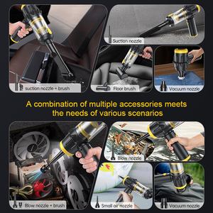 Nhà máy mới bán hàng trực tiếp thổi hút tích hợp một cú nhấp chuột loại bỏ bụi xách tay đa năng máy hút bụi 4in1 - Product Image 6