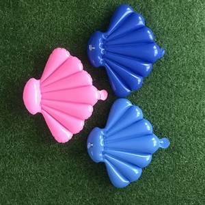 2025 Aanpasbare Logo Afdrukken Zwembad En Strand Shell Decoraties Gepersonaliseerde Opblaasbare Pvc Drijvende Schelpen - Product Image 4