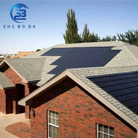 Système de montage solaire pour toiture facile à installer, design moderne, système de support de tuiles solaires conçu pour les toitures en tuiles ou en métal