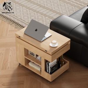 Mesa auxiliar de madera para sala de estar, nueva moda, precio económico, personalizable, en stock, lista para enviar, de fábrica china. - Product Image 4
