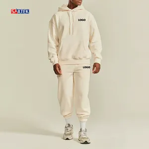 High Quality Men's Sets Custom 2 Piece Hoodie And Sweatpants Set Casual Style Fleece Sportswear Tracksuits Sets For Men