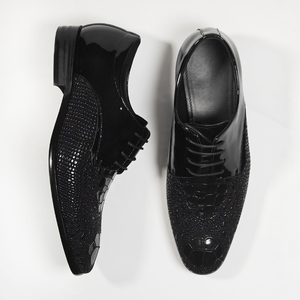 Nouvelles Chaussures Habillées pour Hommes en Cuir Véritable – Chaussures Élégantes pour Fêtes et Mariages – Style Italien - Product Image 3