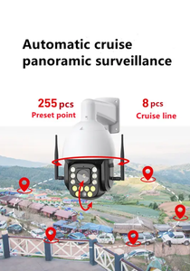 New IP66 không thấm nước và sét an ninh 8MP tốc độ cao HD <span class=keywords><strong>Dome</strong></span> Wifi 360 ° hai cách âm thanh CCTV Camera - Product Image 2