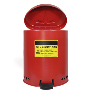 Chất Lượng Cao An Toàn 35 L Dễ Cháy <span class=keywords><strong>Rag</strong></span> Chất Thải Container Thép Mạ Kẽm 9 Gallon Dầu <span class=keywords><strong>Rag</strong></span> Chất Thải Có Thể - Product Image 2