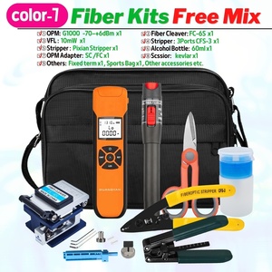 <span class=keywords><strong>Kit</strong></span> de herramientas de fibra óptica FTTH con cuchilla de medidor de potencia VFL 10MW para red 4G - Product Image 5