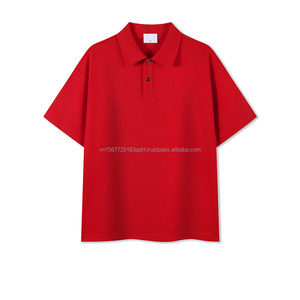 Venta al por mayor en blanco personalizado bordado logotipo unisex verano algodón deportes negocios personalizado hombres polo - Product Image 2