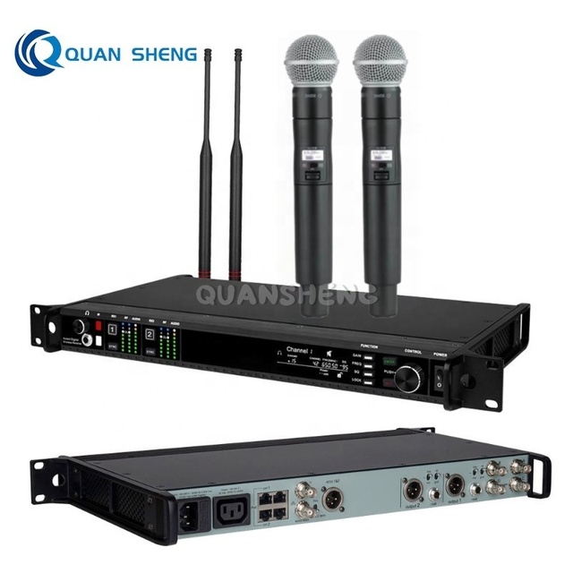 Digital Dynamic Handheld Microphone Professional Cardioid Studio Vocal Mic for Recording Live Streaming AD4D S58 Beta58