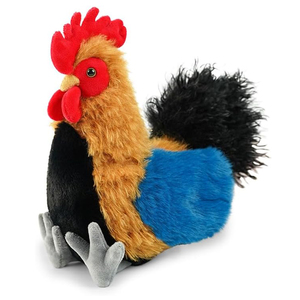 Peluche Realistico di Pulcino Morbido e Carino, Giocattolo di Gallina Marrone per Regali di Natale, Pasqua e Compleanno - Product Image 1