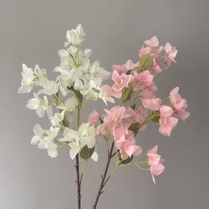 Single Stem <b>Artificial</b> Bougainvillea Multi-color Realistic Faux <b>Flower</b> Branch <b>for</b> DIY Floral <b>Arrangement</b> Decoration - Product Image 1