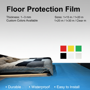 Protection <span class=keywords><strong>de</strong></span> sol résistante aux liquides, conception à trois couches, <span class=keywords><strong>feutre</strong></span> polyvalent contre les rayures et les traces d'étritage - Product Image 4